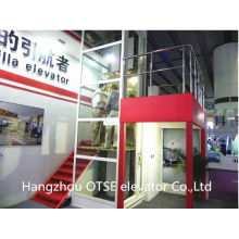 Energy save traction type outdoor elevator